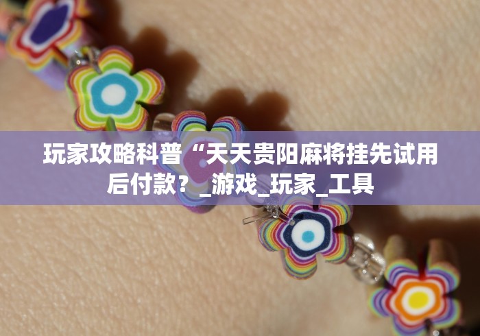 玩家攻略科普“天天贵阳麻将挂先试用后付款?_游戏_玩家_工具 玩家攻略科普“天天贵阳麻将挂先试用后付款?_游戏_玩家_工具