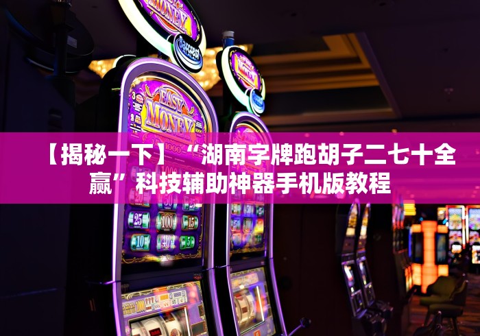 【揭秘一下】“湖南字牌跑胡子二七十全赢”科技辅助神器手机版教程