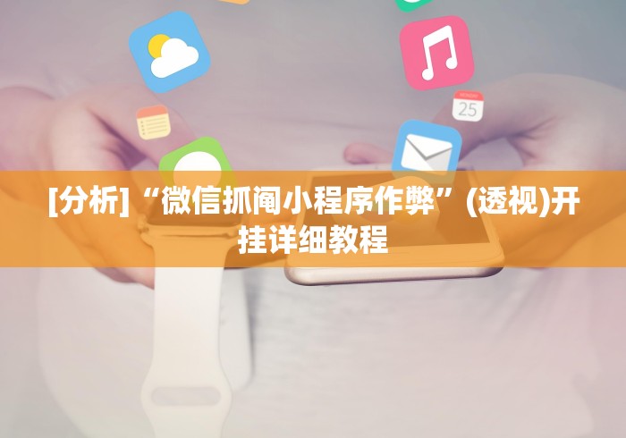 [分析]“微信抓阄小程序作弊”(透视)开挂详细教程