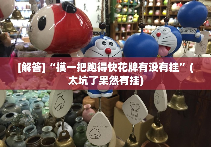 [解答]“摸一把跑得快花牌有没有挂”(太坑了果然有挂)