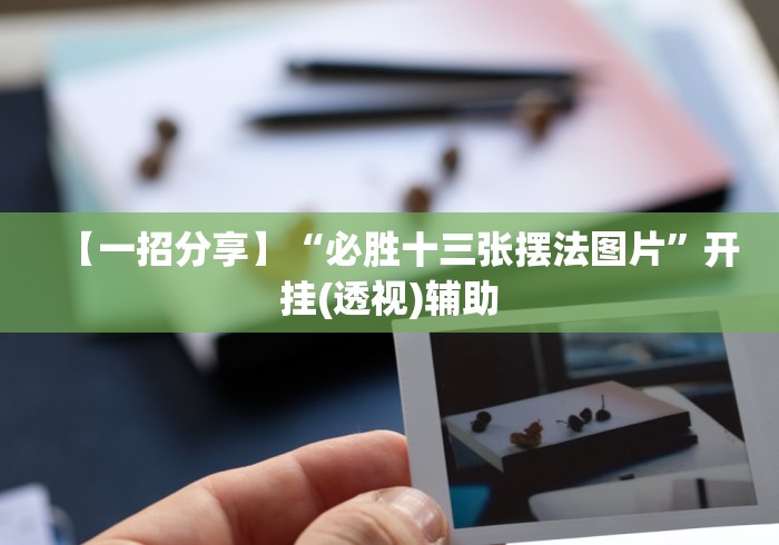 【玩家游戏玩法】“江南苑苑十三水开挂神器”(果然有透视挂)