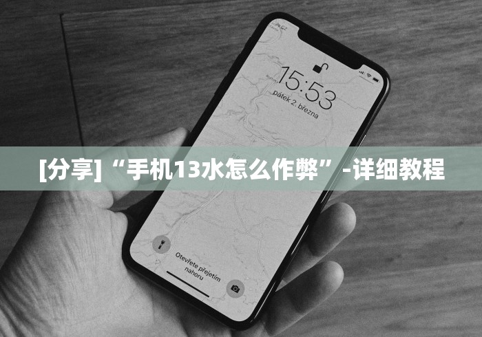 [分享]“手机13水怎么作弊”-详细教程