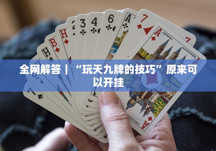 全网解答｜“玩天九牌的技巧”原来可以开挂