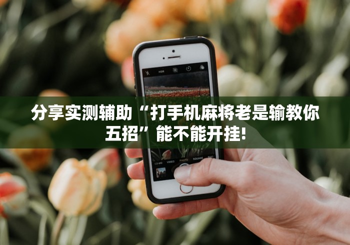 分享实测辅助“打手机麻将老是输教你五招”能不能开挂!