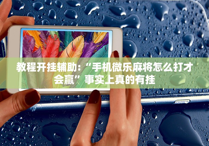 教程开挂辅助:“手机微乐麻将怎么打才会赢”事实上真的有挂