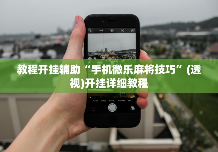 教程开挂辅助“手机微乐麻将技巧”(透视)开挂详细教程