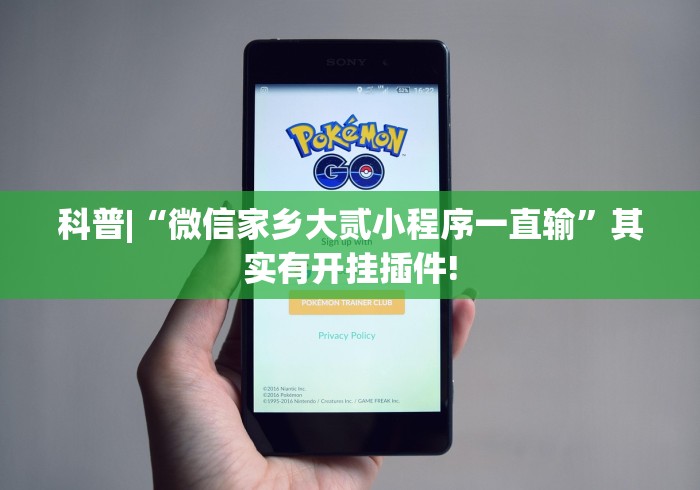 科普|“微信家乡大贰小程序一直输”其实有开挂插件!