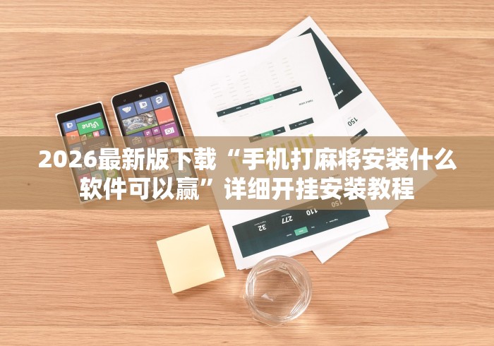 2026最新版下载“手机打麻将安装什么软件可以赢”详细开挂安装教程