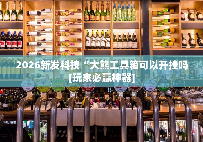 2026新发科技“大熊工具箱可以开挂吗[玩家必赢神器]