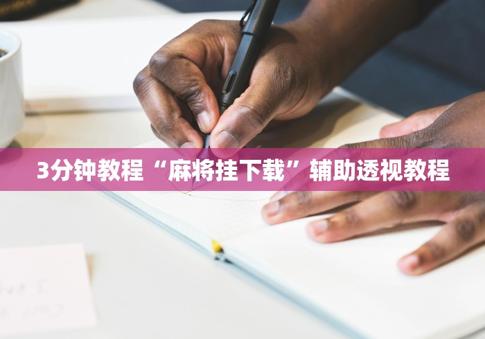 3分钟教程“麻将挂下载”辅助透视教程