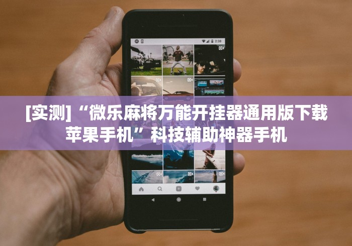 [实测]“微乐麻将万能开挂器通用版下载苹果手机”科技辅助神器手机