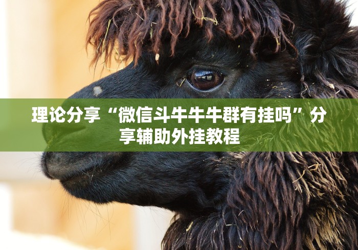 理论分享“微信斗牛牛牛群有挂吗”分享辅助外挂教程