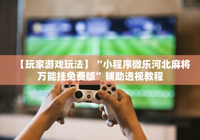 【玩家游戏玩法】“小程序微乐河北麻将万能挂免费版	”辅助透视教程