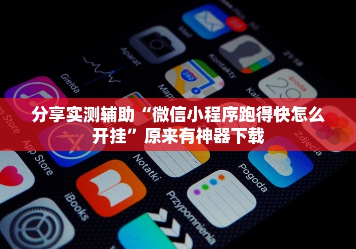 分享实测辅助“微信小程序跑得快怎么开挂	”原来有神器下载
