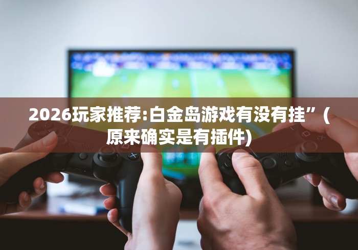 2026玩家推荐:白金岛游戏有没有挂”(原来确实是有插件)
