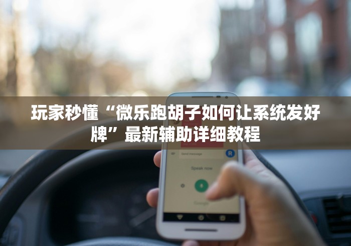 玩家秒懂“微乐跑胡子如何让系统发好牌”最新辅助详细教程