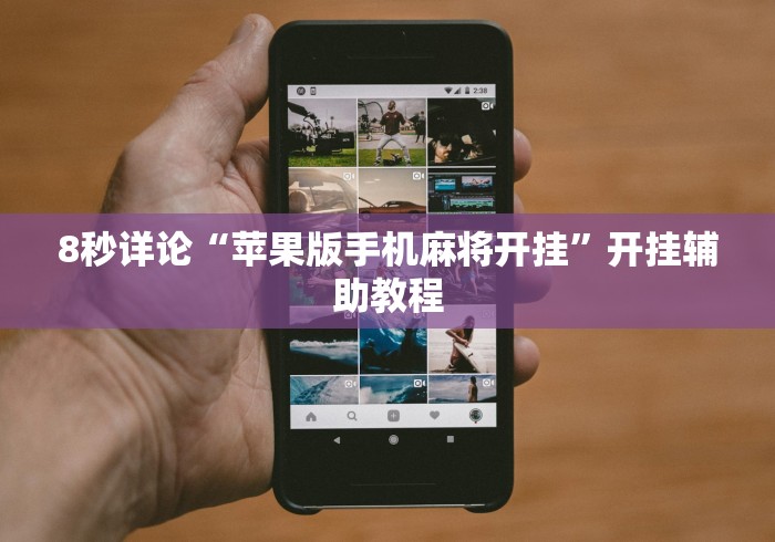 8秒详论“苹果版手机麻将开挂”开挂辅助教程
