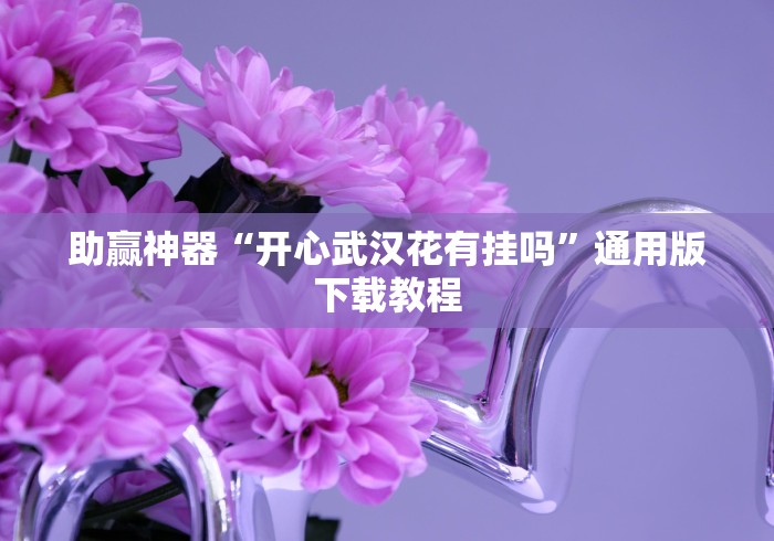 助赢神器“开心武汉花有挂吗”通用版下载教程