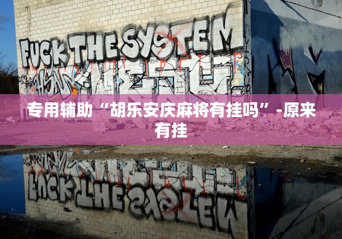 专用辅助“胡乐安庆麻将有挂吗	”-原来有挂