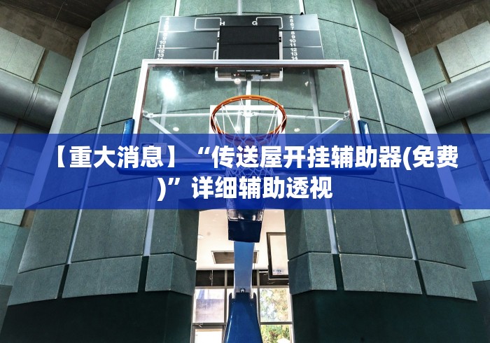 【重大消息】“传送屋开挂辅助器(免费)”详细辅助透视