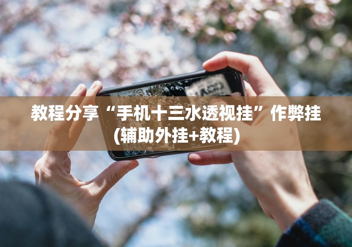 教程分享“手机十三水透视挂”作弊挂(辅助外挂+教程)