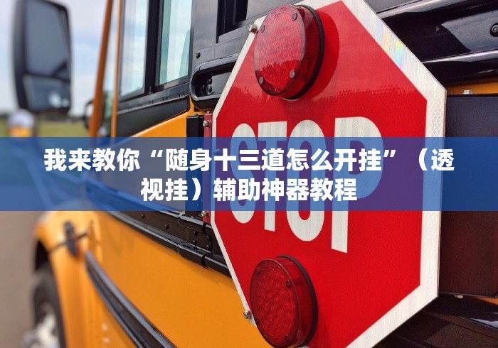 我来教你“随身十三道怎么开挂”（透视挂）辅助神器教程