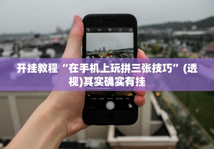 开挂教程“在手机上玩拼三张技巧”(透视)其实确实有挂