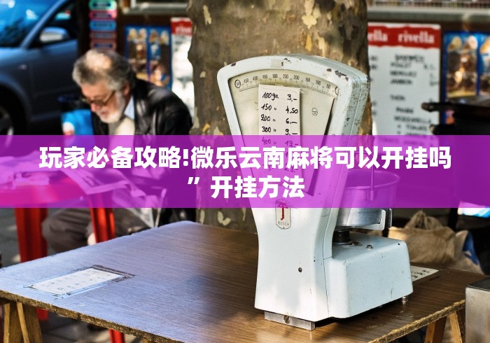 玩家必备攻略!微乐云南麻将可以开挂吗”开挂方法
