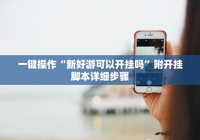 一键操作“新好游可以开挂吗”附开挂脚本详细步骤